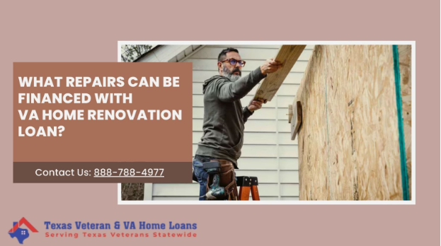 Approved home repairs financed with a VA home renovation loan in Texas – VA Loans Texas